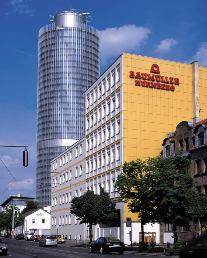 Das Baumüller Hauptquartier in Nürnberg