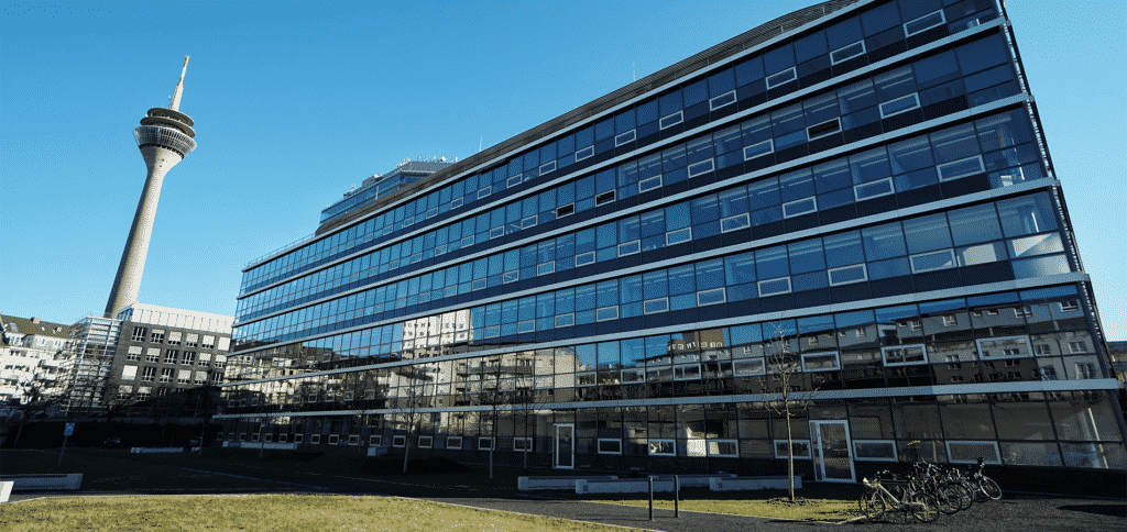 Das Stepstone Hauptquartier in Düsseldorf