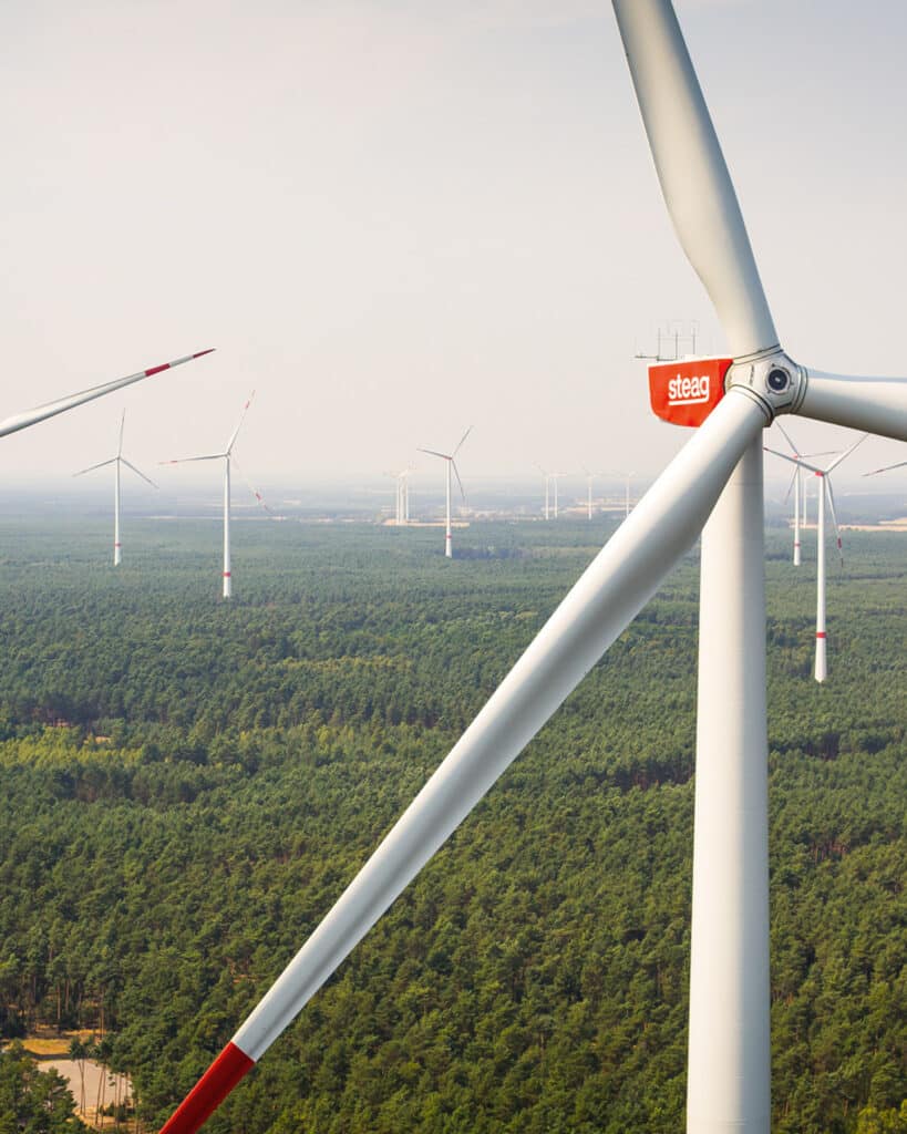 Windräder von STEAG