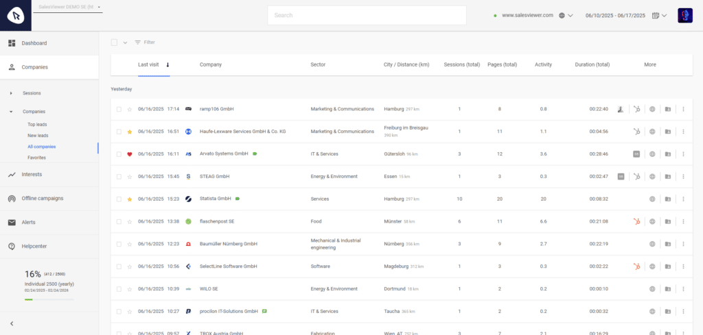 SalesViewer-Dashboard-ENG